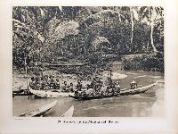 139 Kanos in de Mentawei rivier